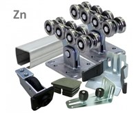 Комплект SGN01 откатной системы с оцинкованной шиной SGN01.001