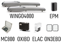 Комплект WINGO4BDKCE для распашных ворот WINGO4BDKCE