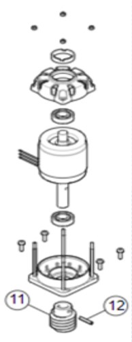 Электродвигатель SPAMG602D00A для ROBO SPAMG602D00A